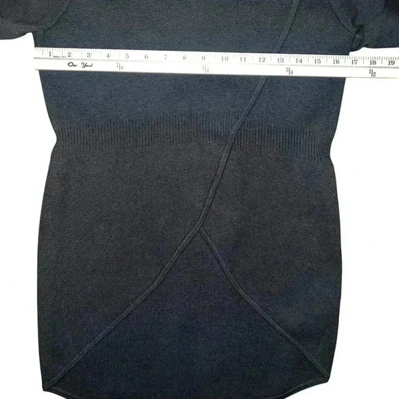 Karen Millen black wrap sweater size 2 - Picture 11 of 11